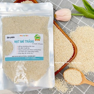 250gram Hạt mè trắng (hạt sống) (có xuất hóa đơn công ty đầy đủ)