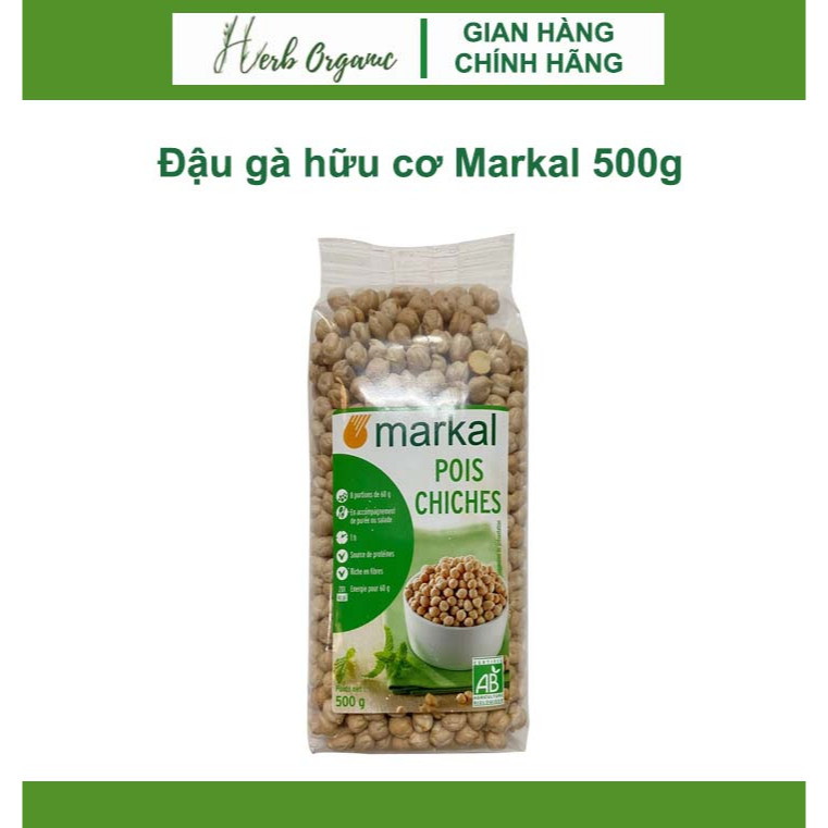 Đậu gà hữu cơ Markal 500g