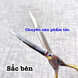 ✅Freelander Kéo cắt tóc cao cấp Freelander 7.0, thép S440C, độ cứng trên 62HRC, kích thước 7.0 inches, lưỡi kéo 8cm