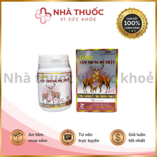  ✅ Chính Hãng  Sâm Nhung Bổ Thận TW3 Gold Giúp Bổ Thận Tráng Dương Tăng Cường Sinh Lý Nam  Hộp 30 Viên  