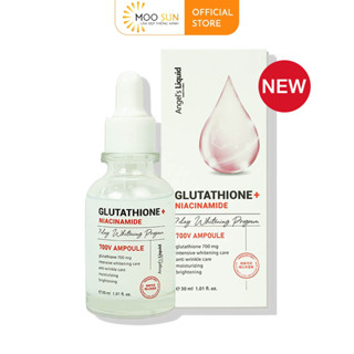 Serum dưỡng trắng và cấp ẩm Angel's Liquid 7Day Whitening Program Glutathione 700 V-Ample 30ml