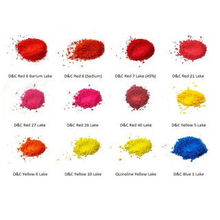 Màu khoáng làm son Đỏ neon (Neon red)