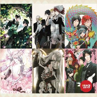  Poster Anime Hắc Quản Gia Giấy Decal Tranh Dán Tường Anime Manga Kuroshitsuji PT42 
