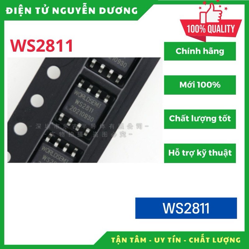 IC WS2811 chính hãng mới tinh