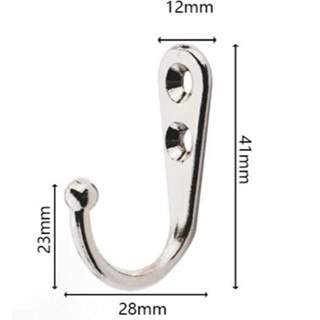 móc treo tường inox , quần áo khoác, vật dụng nặng, vít niken