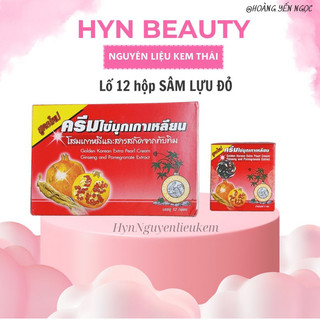 Kem Sâm vàng, sâm lựu đỏ, sâm hồng Thái Lan