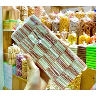 1KG bánh xốp kem sầu riêng thơm ngon đậm vị - đồ ăn vặt tuổi thơ