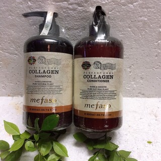 DẦU GỘI CẶP MEFASO COLLAGEN ITALY