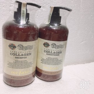DẦU GỘI CẶP MEFASO COLLAGEN ITALY