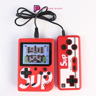 Máy chơi game sup cầm tay 400 in 1 - 2 người chơi, Game huyền thoại Contra, Natra cứu mẹ,xe Tăng, Ninja, supper mario