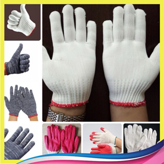 10 đôi găng tay VẢI sợi bảo hộ lao động/400g