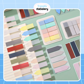 Hộp Giấy Phân Trang, Set 100 Giấy Note Ghi Chú Đánh Dấu Trang