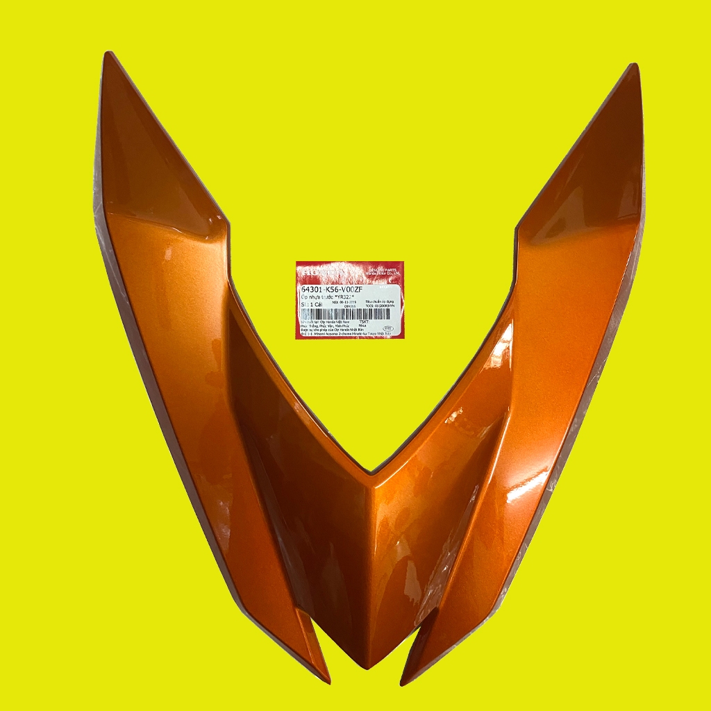 Ốp mặt nạ xe winner màu cam