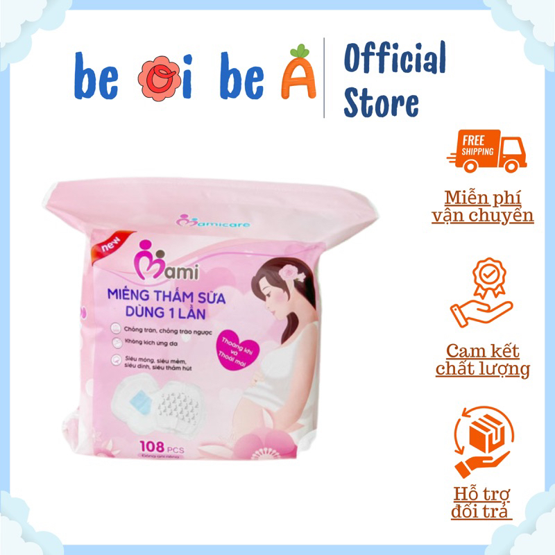 bịch 108 miếng lót thấm sữa Mimacare