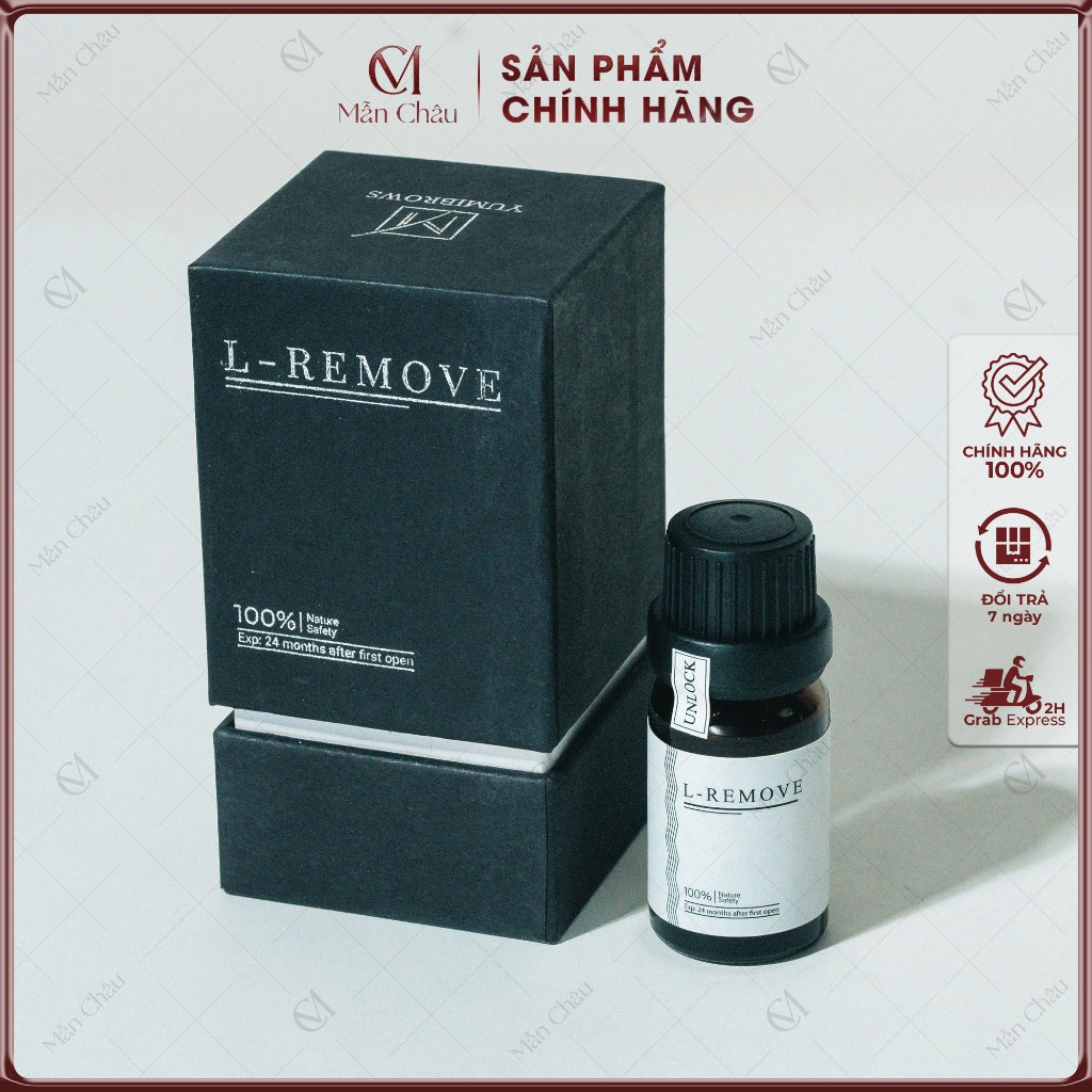 Dung Dịch Xóa Mực LRemove Chai Full 10ML