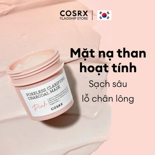  Mặt nạ than hồng COSRX Poreless Clarifying Charcoal Mask Pink 110g 