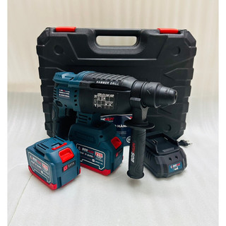 Máy khoan bê tông boshun BS-R2803H động cơ không than 2 pin 15cell-6ah
