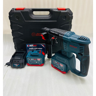 Máy khoan bê tông boshun BS-R2803H động cơ không than 2 pin 15cell-6ah