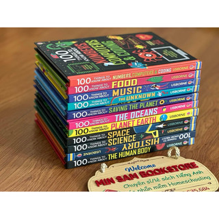 Nhập khẩu- USBORNE - 100 things to know about (11q bìa cứng)