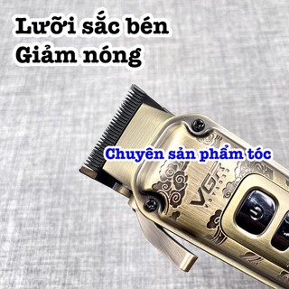 ✅VGR Tông đơ cắt tóc cao cấp VGR 005 - tăng tốc 4 tốc độ 5500-7000rpm pin Lithium Ion 2600mAh màn hình màu báo tốc độ
