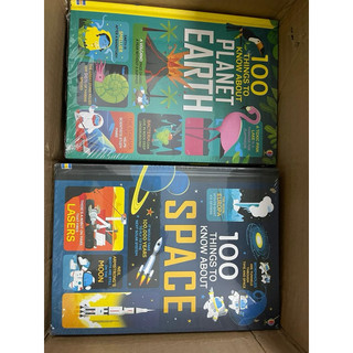 Nhập khẩu- USBORNE - 100 things to know about (11q bìa cứng)