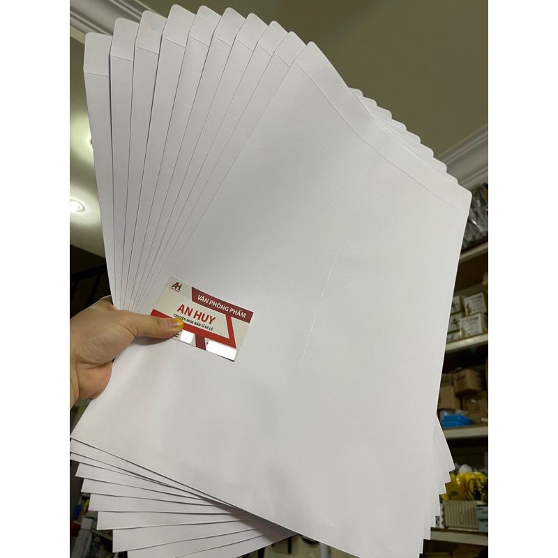 Bao thư trắng A4 (xấp 100 cái)