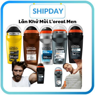 Lăn khử mùi Loreal men, lăn nách nam kháng khuẩn, khử mùi lên tới 96h-Nội Địa Đức