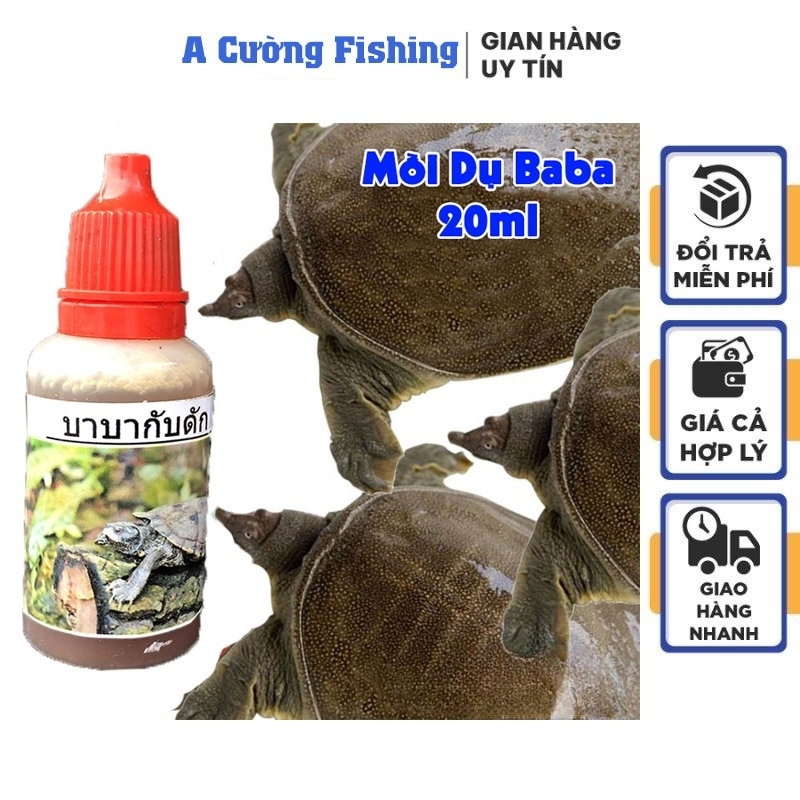 Mồi Dụ Baba 100ml Thái Lan Siêu Nhậy
