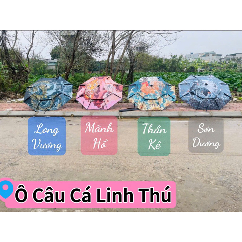 Ô Câu cá  - linh thú -tứ linh - thần kê chất liệu  cao cấp kk