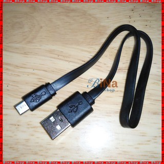 Cáp sạc android Micro USB 5V2A dài 30cm (cáp dẹp)