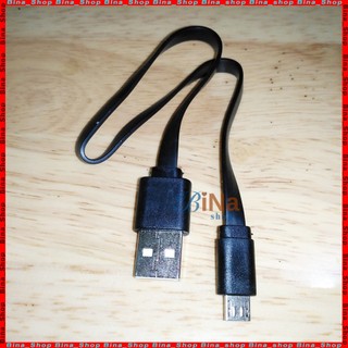 Cáp sạc android Micro USB 5V2A dài 30cm (cáp dẹp)