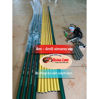  Bộ khung cacbon làm diều nhiều kích thước - tặng kèm dây cuốn đai - dây lèo 