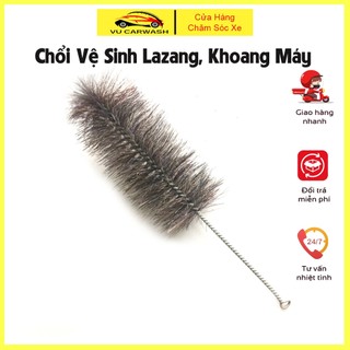 Chổi cọ đa năng lazang,khoang máy ô tô tay cầm thép