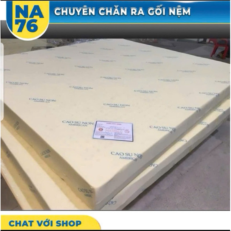 [Giao toànquoc - phí ship 0đ]Nệm cao su non(ep tong hop) American 1m-1m2-1m4-1m6-1m8 ĐỦ SIZE