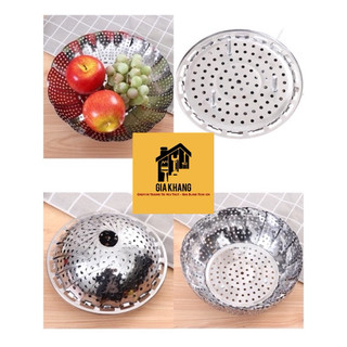 Vỉ hấp đa năng đồ xôi hấp cách thuỷ hấp bánh bao co giãn gấp gọn đa năng tiện lợi