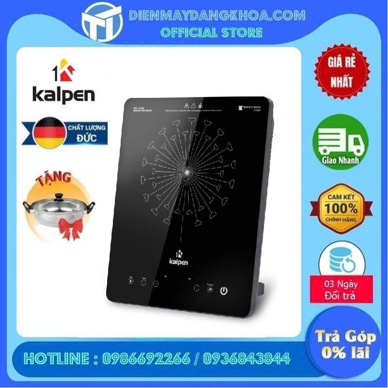 BẾP TỪ ĐƠN KALPEN IK1 công suất 2200w ( tặng nồi )