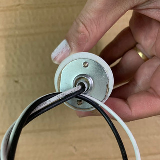 Linh kiện đui đèn E27 bằng sứ chịu nhiệt dùng để trang trí, thay thế, diy Có bát hoặc không bát
