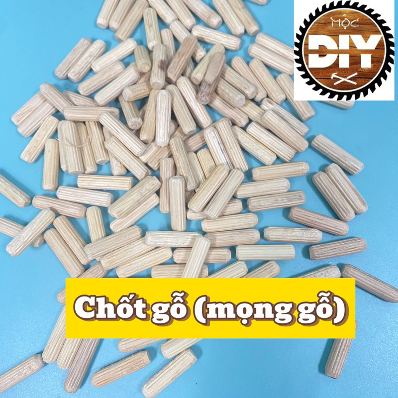 500Gr chốt gỗ 8mm,10mm x30mm