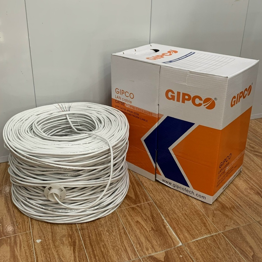 Thùng dây Cáp mạng SMART LINK - UTP CAT6 - (Cuộn 305M Trắng)