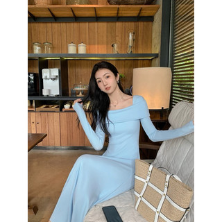 (moclanclothing -order) váy len dáng xoè dài tay nhà MULVAN XINH YÊU