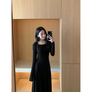 (moclanclothing -order) váy len dáng xoè dài tay nhà MULVAN XINH YÊU