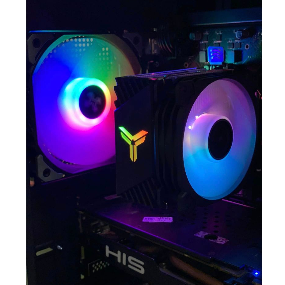 [Quạt Tản Nhiệt] Fan - Quạt làm mát CPU Jonsbo CR1200 Led RGB - Hỗ trợ Socket 1700,1200, 775,1150,11