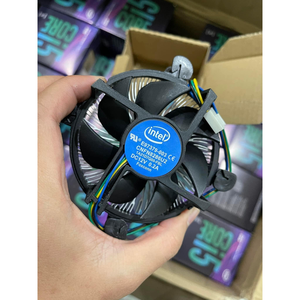 Quạt Tản Nhiệt ( Fan Box) Fan Intel 1151/ 1150/ 1155/ 1156/ 775 Dày - Hỗ trợ thêm Socket 1200 (Hàng 