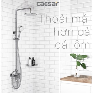 Sen cây tắm đứng nóng lạnh chính hãng CAESAR S578C