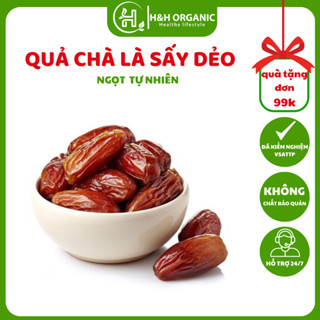 Quả chà là rời sấy dẻo, ngọt tự nhiên, không chất bảo quản, ăn vặt, ăn kiêng, H&H Organic