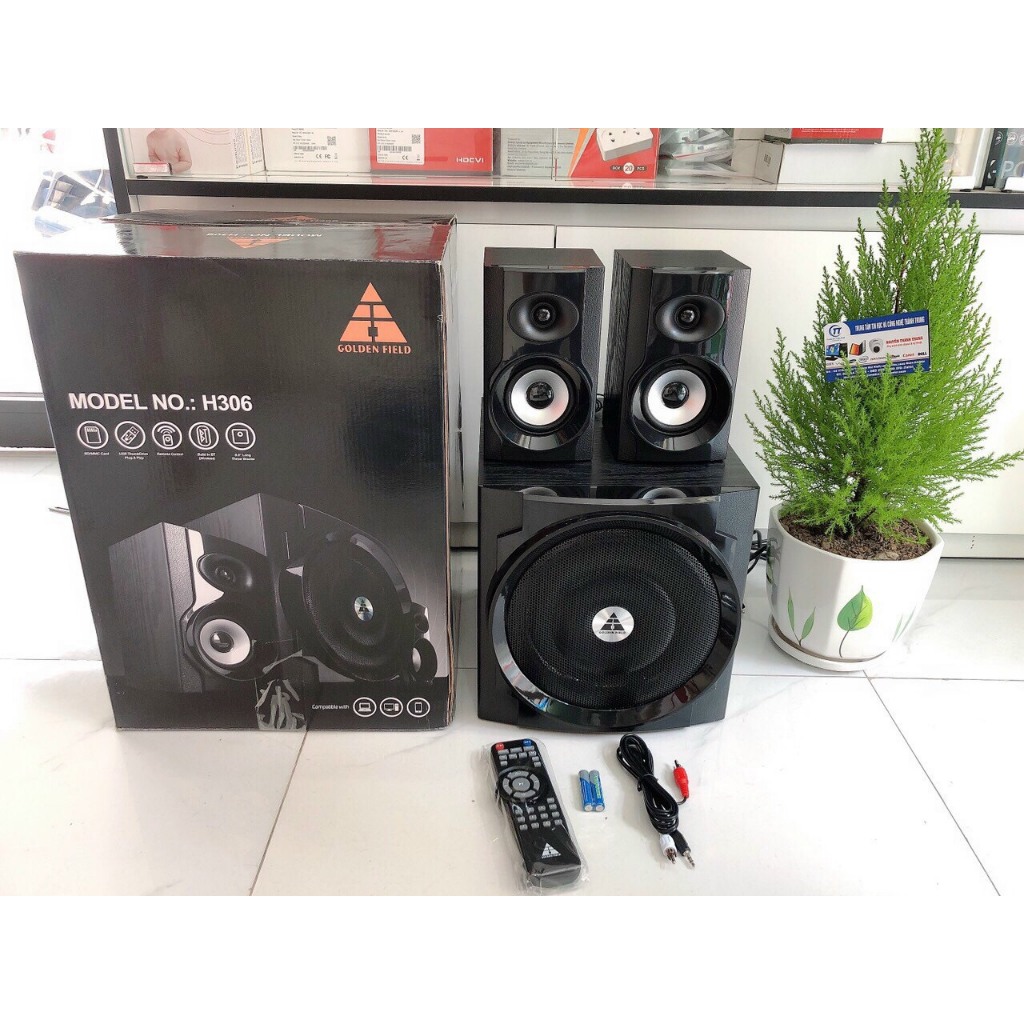 Loa MáyTính Golden Field H306 (USBSD, FM, Bluetooth)