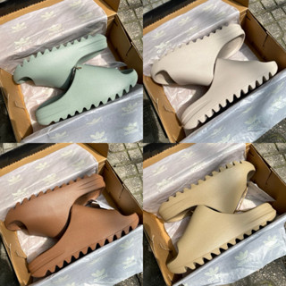 [Ảnh thật] Dép YZ nhám đế răng cưa bản cao cấp, dép YZ slide vân nhám hàng S.cấp tặng Full Bill Box phụ kiện