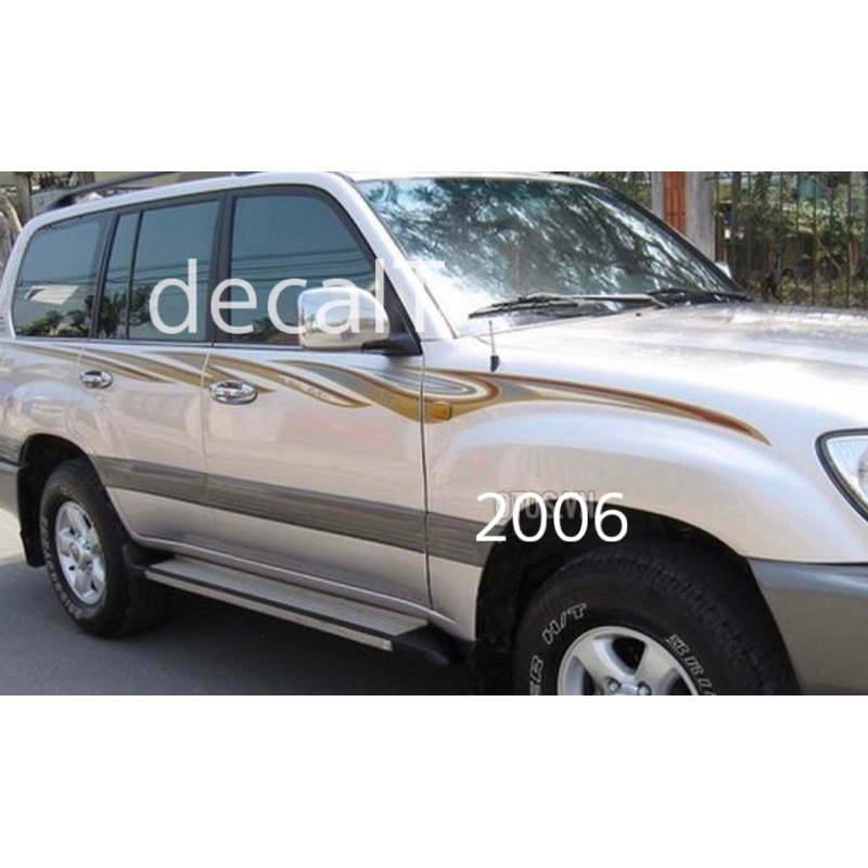 Tem Dán Sườn Xe Land Cruiser 2006