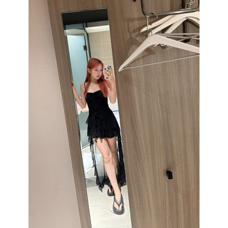 (Moclanclothing) váy hai dây đuôi cá dáng ôm dành cho nữ hàng quang châu