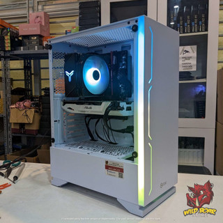 Vỏ case (vỏ máy tính) CESAR SNOW White , Black ATX ( No Fan )
